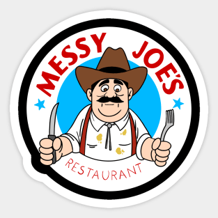 Messy Joe's Sticker